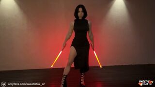 Sith leányzó magassarkúban titokban megdugja a jediket naboon