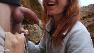Nyilvános pippantás és gyors együttlét a strandon pov-ban