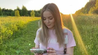 Friss hitves megcsalta a férjét egy erdésszel minden lyukban cuckold